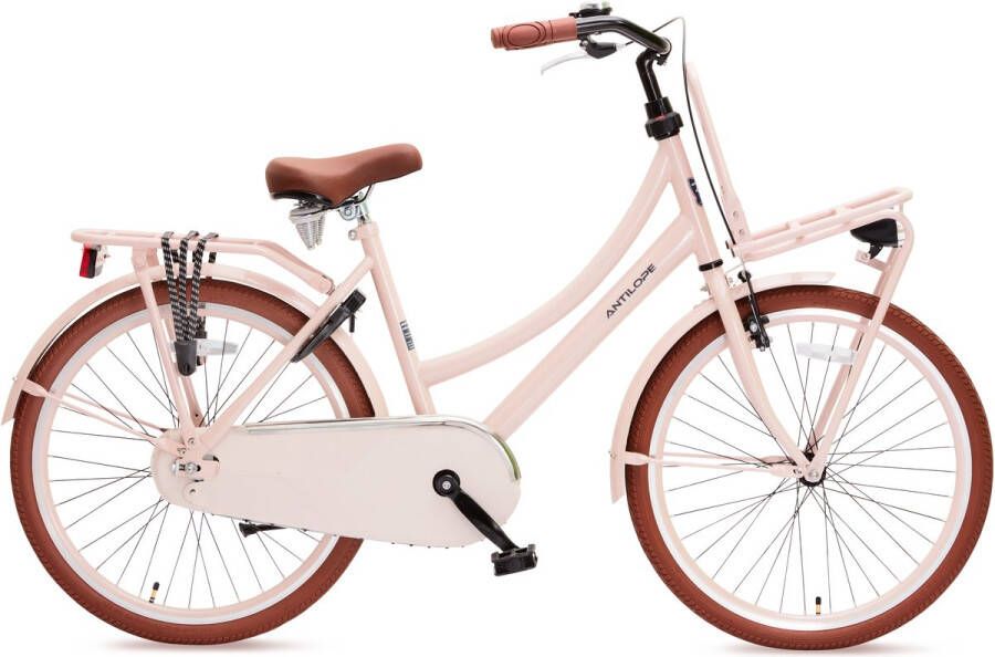 Antilope Mini Cargo X1 Transport 24 Inch Meisjesfiets Dusty Roze
