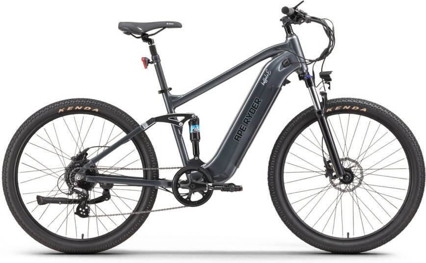 Ape Ryder Buffalo-E Elektrische Fatbike 250W 36V 10AH 27.5Inch Grijs