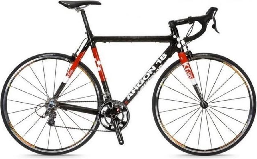 Argon Racefiets 18 Carbon Dura Ace Color Black Wielrenfiets Zwart S 51CM Lichaamslengte 1.60cm 1.70cm