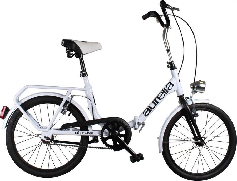 Dino Vouwfiets 321 s15 20 Inch 41 Cm Unisex V brakes Wit