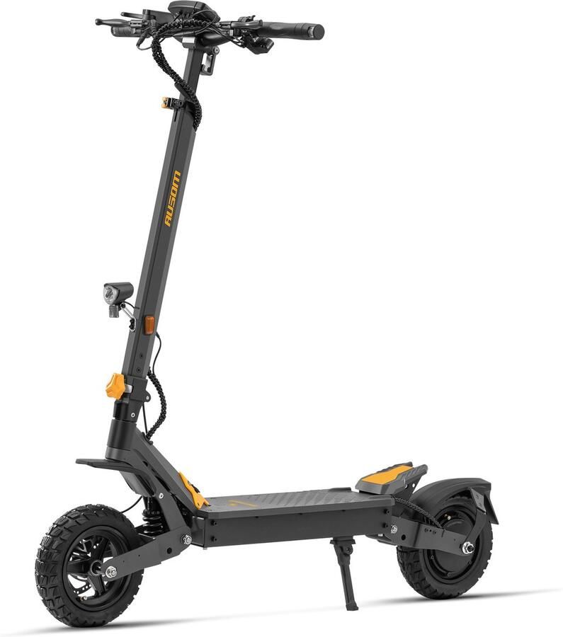 AUSOM L1 elektrische step 10 inch banden maximumsnelheid 20 km u actieradius 70 km schijfrem swingarm-vering NFC en ontgrendeling met toegangscode