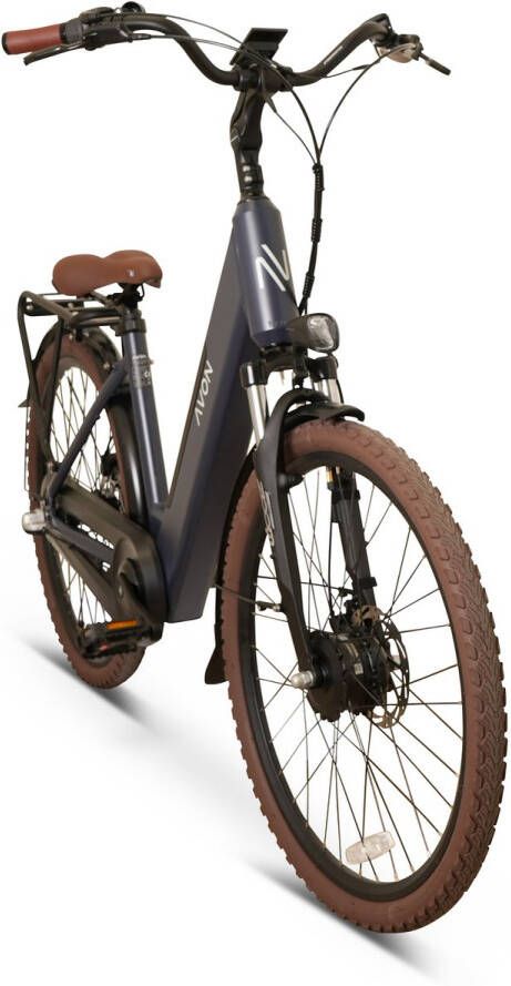 Avon Bx1 Elektrische Kinderfiets 24 Inch – 250w Voorwielmotor 504wh Accu 90km Actieradius Hydraulische Schijfremmen Nexus 3-speed Kleurendisplay Lage Instap Lichtgroen - Foto 2