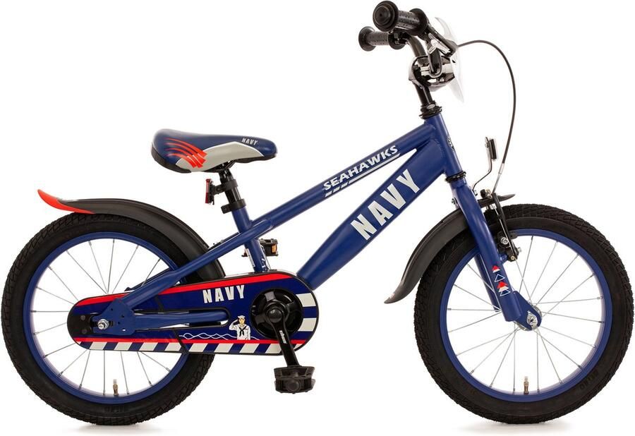 Bachtenkirch kinderfiets Navy 16 inch donkerblauw