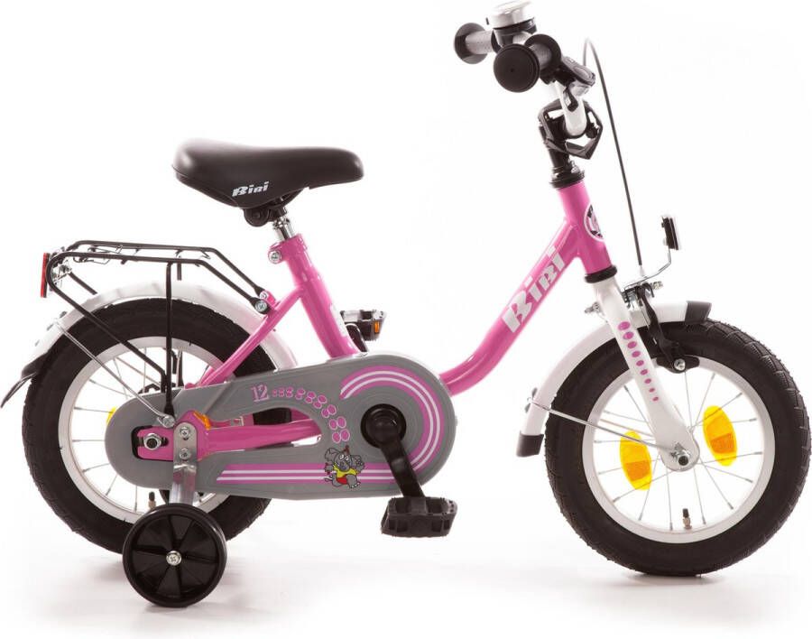 Bachtenkirch Bibi kinderfiets 12 5 inch roze wit