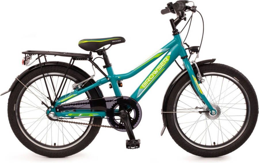 Bachtenkirch kinderfiets Browser 20 inch turquoise