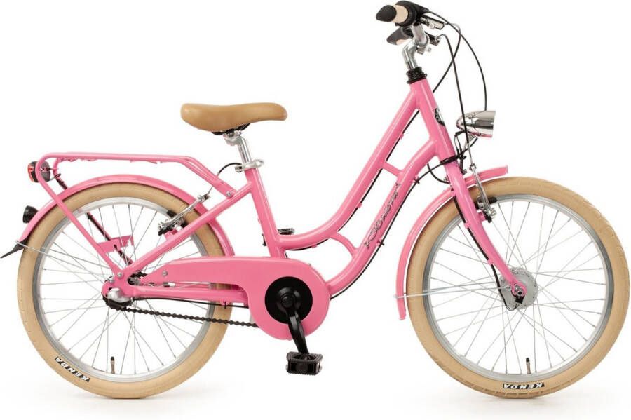 Bachtenkirch kinderfiets Buleva 20 inch roze