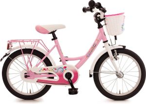 Bachtenkirch My Dream kinderfiets 16 inch roze wit met mand