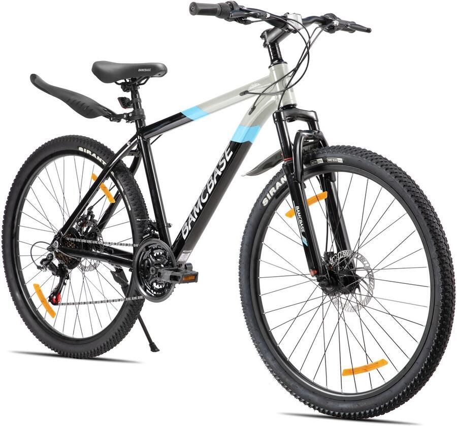 BAMCBASE HILAND Rockford Mountainbike MTB 27.5 inch 21 Versnellingen Unisex Aluminium