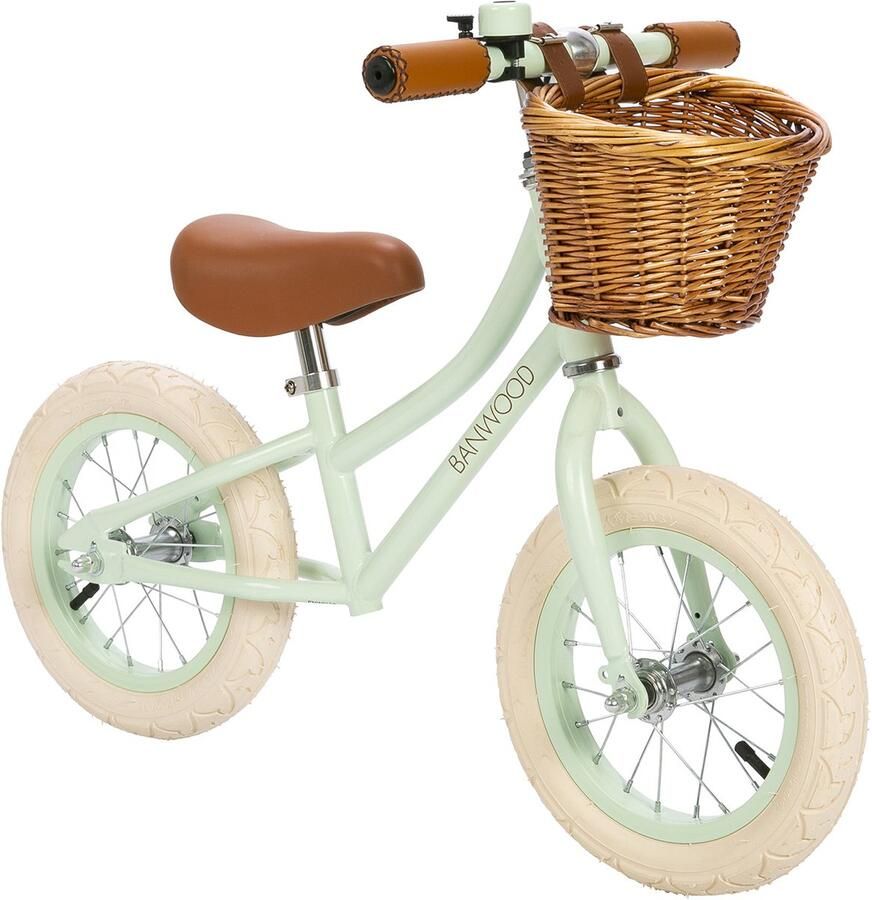 Banwood Balance Bike Loopfiets First Go Pale Mint