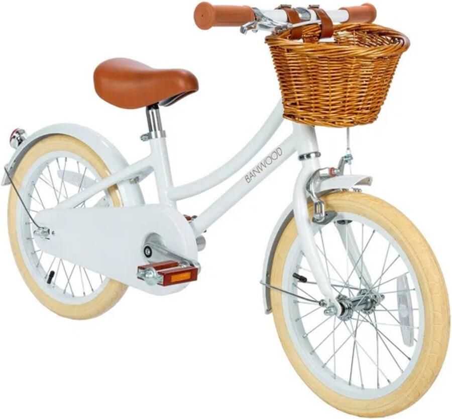 Kinderfiets wit Banwood