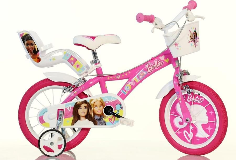 Mattel Barbie 16 Inch 27 cm Meisjes Knijprem Roze Wit