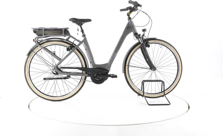 Bbf Madrid Elektrische citybike Bosch Accu 500Wh 28 grijs Pro Elektrische Fiets