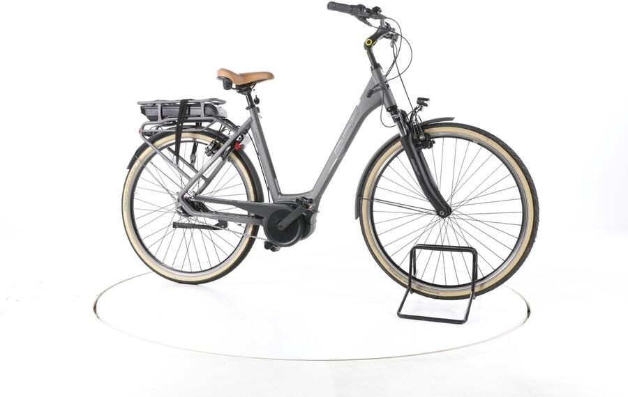 Bbf Madrid Elektrische citybike Bosch Accu 500Wh 28 grijs Pro Elektrische Fiets