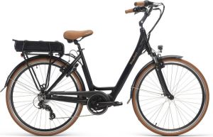 Beaufort Elektrische damesfiets Birgit 49 cm middenmotor 7 sp carbon black