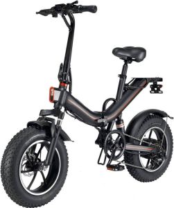 Beefly Ouxi V7 E bike Elektrische fiets Opvouwbaar 16 Inch 600W 15Ah 7- speed Shi o