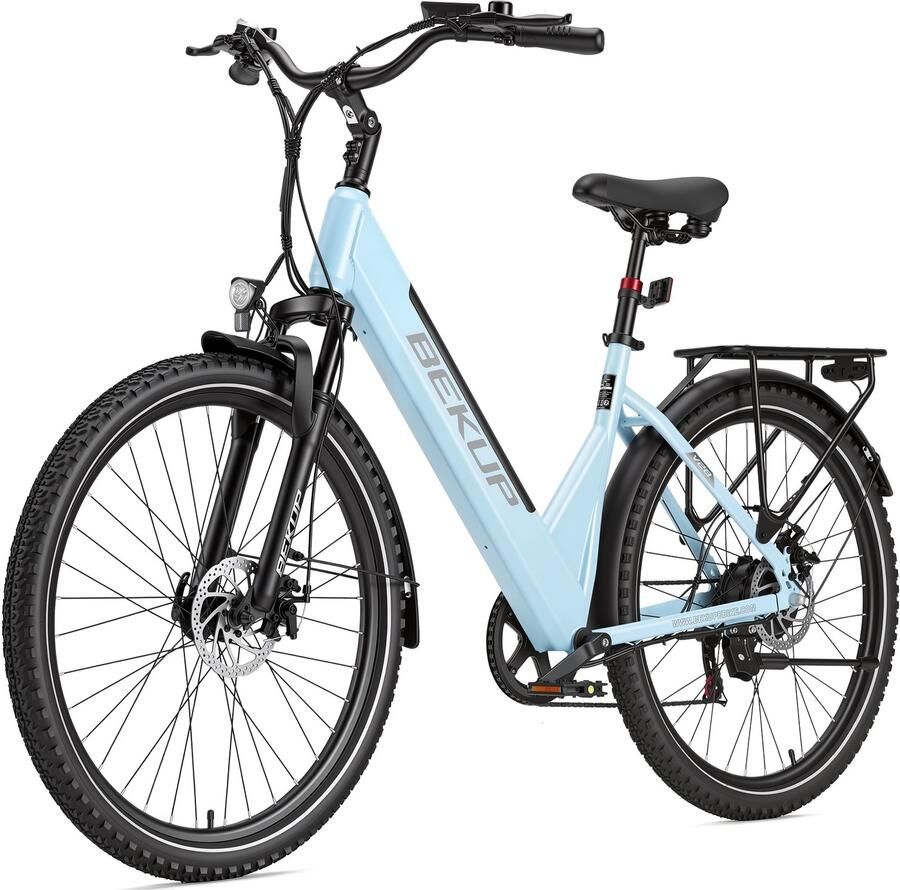 Bekup V28 E-bike 75km actieradius 36V 14.5Ah accu Topsnelheid 25 km u Blauw