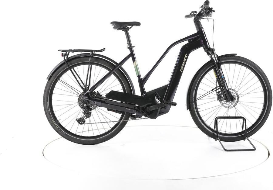 Bergamont E-Horizon Elektrische trekkingfiets Bosch Accu 625Wh 28 2023 zwart