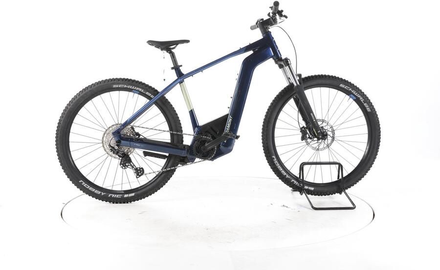 Bergamont E-Revox Premium Sport Elektrische hardtail mountainbike Bosch 29 blauw