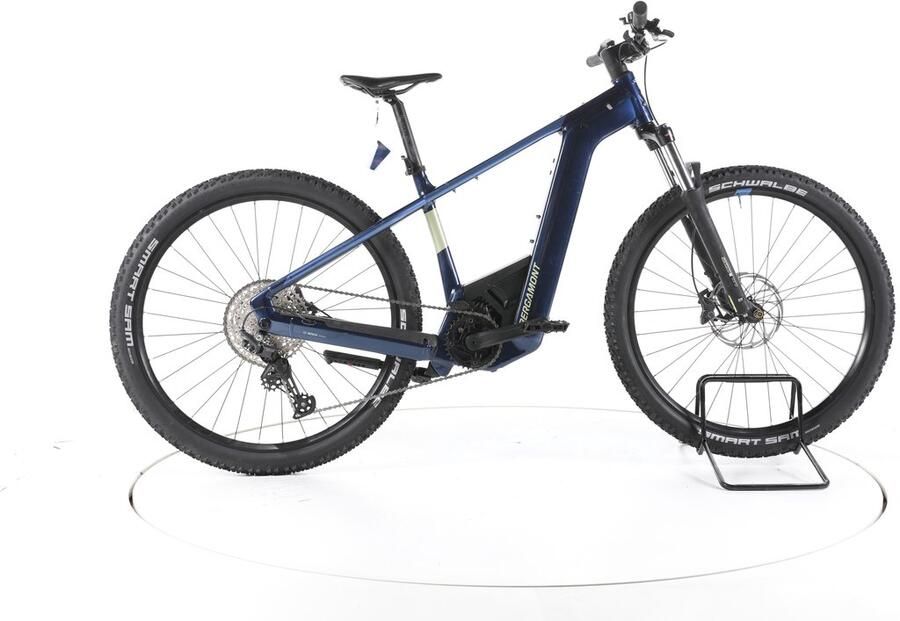 Bergamont E-Revox Premium Sport Elektrische hardtail mountainbike Bosch 29 blauw