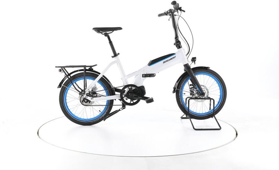 Bergamont Paul-E EQ Expert Vouw E-Bike Shi o Accu 504Wh 20 wit Pro Refurbished