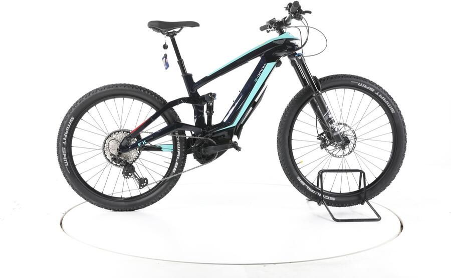 Bianchi EOmnia FX Elektrische full-suspension mountainbike Bosch Accu 625Wh zwart - Foto 1