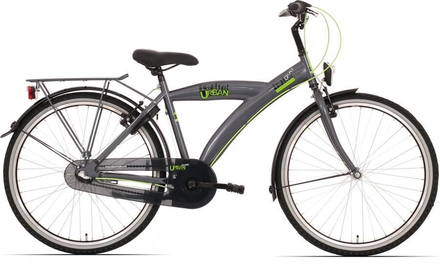 Bike Fun Kinderfiets Urban jongens 24 inch nexus 3 titanium