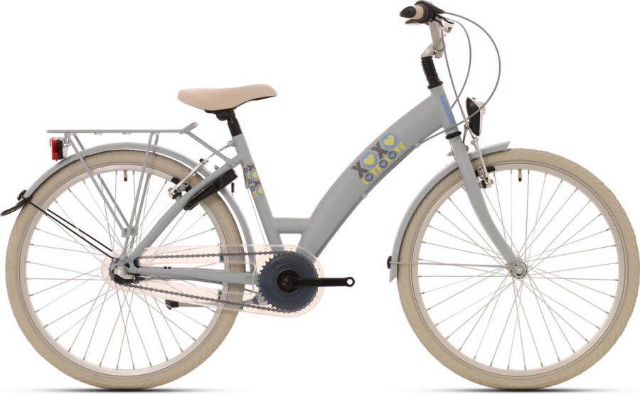 Bike Fun Lots Of Fun Kinderfiets Meisjes Lichtblauw;Wit 43 cm