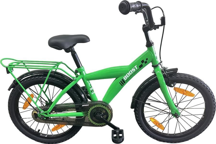 BIKEFUN KIDS Kinderfiets Bikefun Boost 18 inch met remnaaf Groen