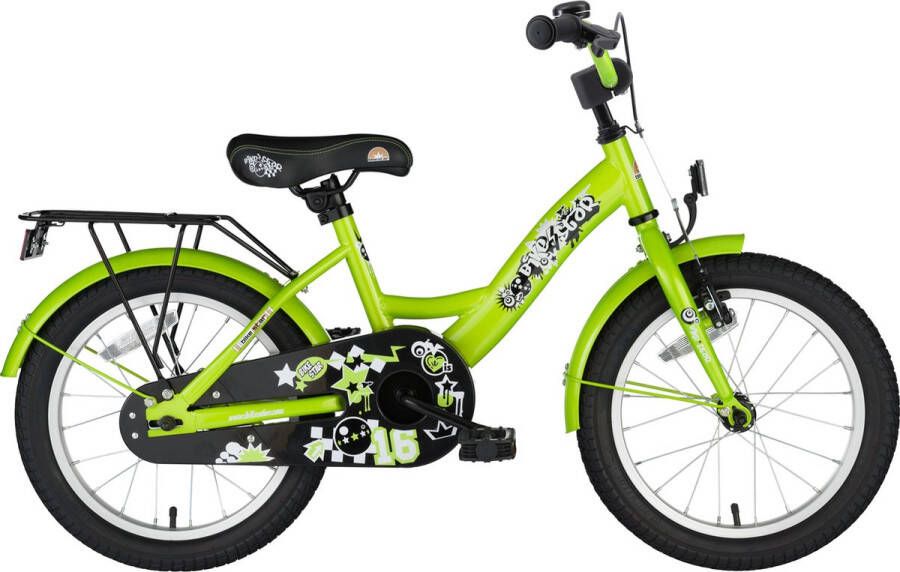 Bikestar 16 inch Classic kinderfiets groen