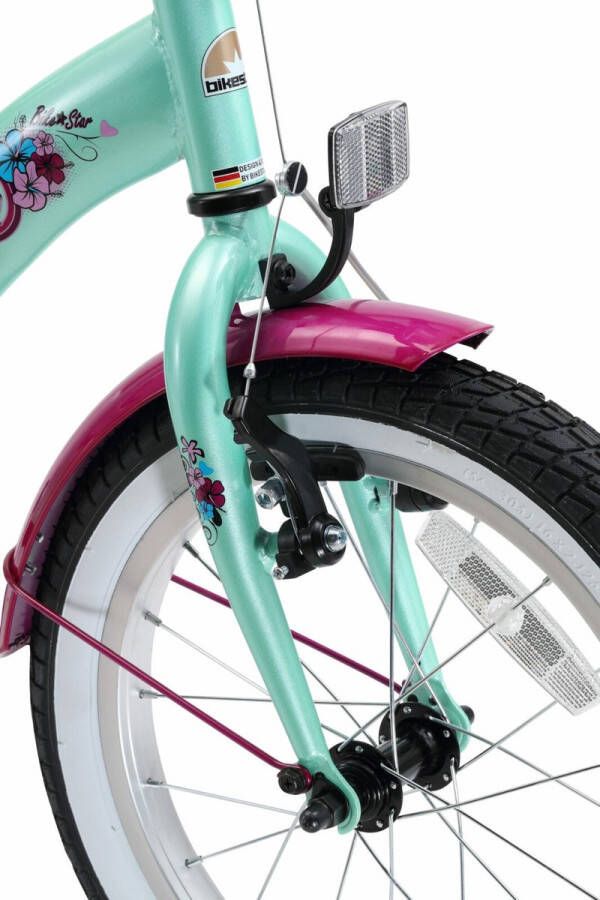 Bikestar 16 inch Classic kinderfiets mint
