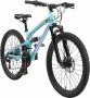 Bikestar 24 inch Alu MTB Fully 21 speed blauw - Thumbnail 1