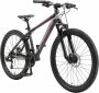 Bikestar 26 inch 21 speed hardtail Sport MTB zwart roze - Thumbnail 1