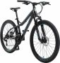Bikestar 26 inch hardtail Alu MTB 21 speed zwart blauw - Thumbnail 2