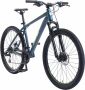 Bikestar 27.5 inch 21 speed hardtail Sport MTB blauw geel - Thumbnail 2