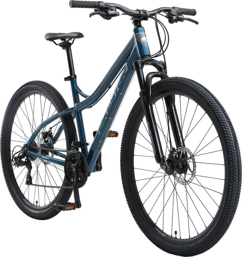 Bikestar 29 inch Hardtail Alu MTB 21 speed blauw grijs - Foto 2
