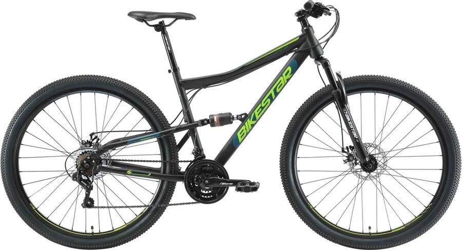 Bikestar Hardtail Staal Fully MTB Medium 29 Inch 21 Speed