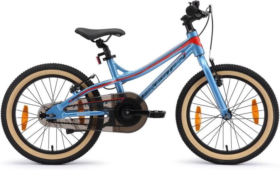 Bikestar kinderfiets Mountainbike alu 18 inch blauw