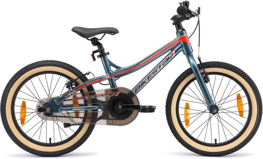 Bikestar kinderfiets Mountainbike alu 18 inch petrol