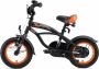 Bikestar 12 inch Cruiser kinderfiets zwart - Thumbnail 2
