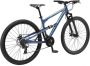 Bikestar Fully MTB Alu 29 Inch 21 Speed zwart groen - Thumbnail 2