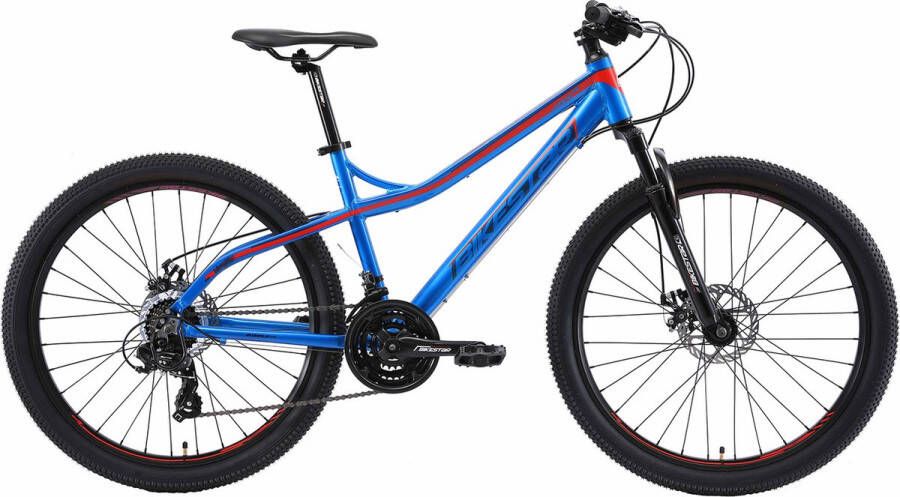 Bikestar Hardtail MTB Alu 26 Inch 21 Speed Wit Roze