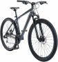 Bikestar Hardtail MTB Alu Sport Large 29 Inch 21 Speed Zwart Blauw - Thumbnail 3