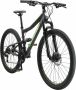 Bikestar Fully MTB Staal Medium 27 5 Inch 21 Speed Zwart groen - Thumbnail 2