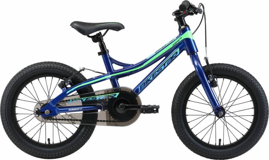 Bikestar Kinder Mountainbike 16"" Blauw Groen