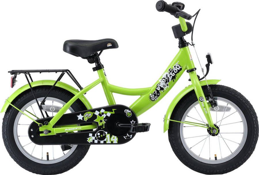 Bikestar kinderfiets Classic 14 inch groen