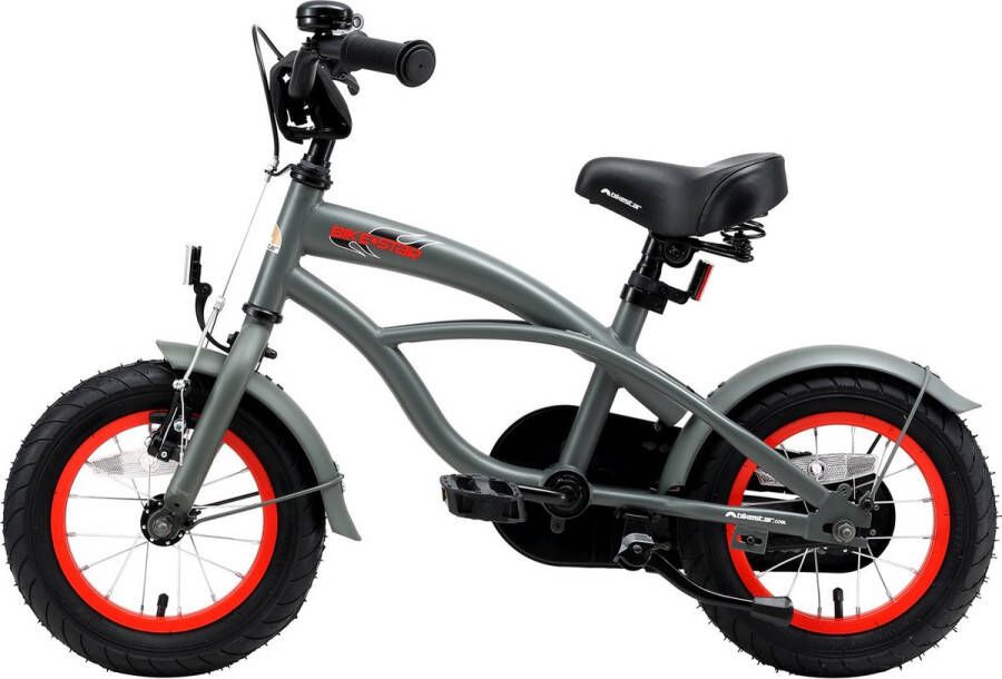 Bikestar kinderfiets Cruiser 12 inch grijs