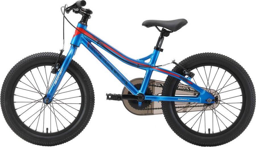 Bikestar kinderfiets Mountainbike alu 18 inch blauw