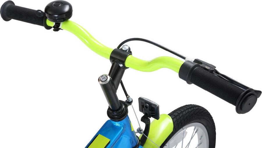 Bikestar kinderfiets Urban City 20 inch blauw groen