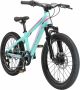 Bikestar kinderfiets MTB Sport 7speed 20inch mintgroen roze - Thumbnail 1