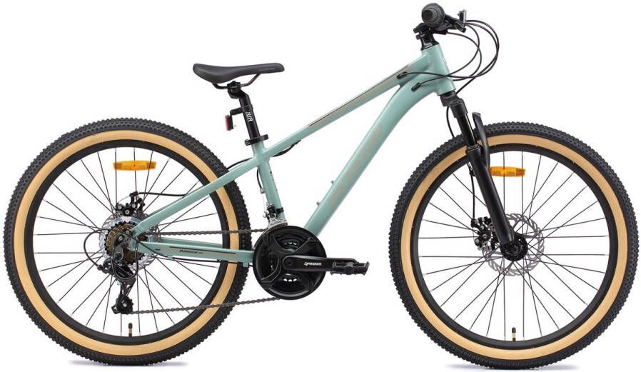 Bikestar MTB Sport 21speed 24inch zeegroen